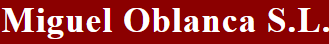 Logotipo Miguel Obanca S.L.